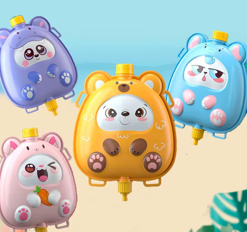 Pistola De Agua Con Tanque Mochila 2000ml Infantil