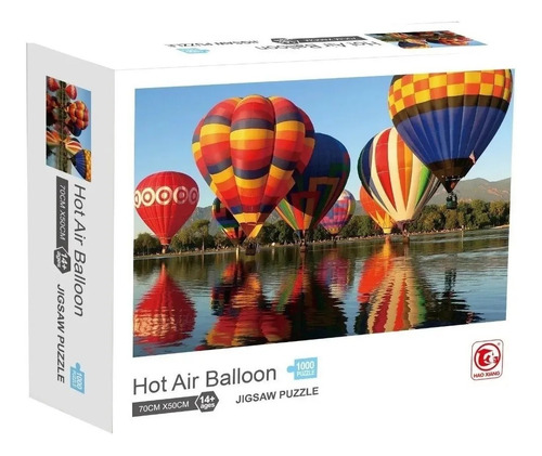 Puzzle Rompecabezas 1000 Piezas Paisajes Globos Aéreos