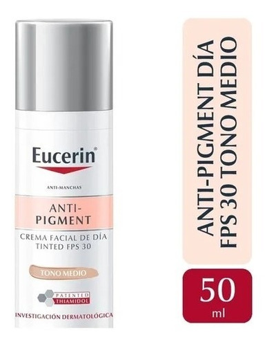 Anti-pigment Eucerin Tono Medio Crema Facial De Día Fps 30 