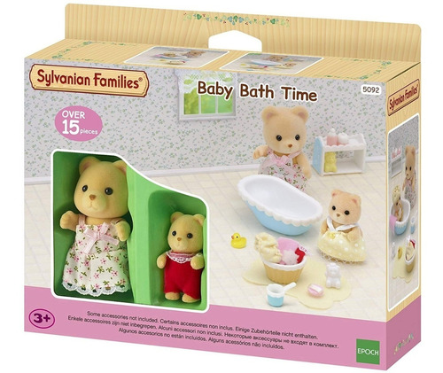 Sylvanian Families 5092 - Juego De Baño Del Bebé - Intek