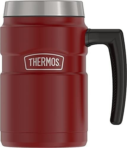 Taza De Escritorio Thermos King De Acero Inoxidable, 16 Onza