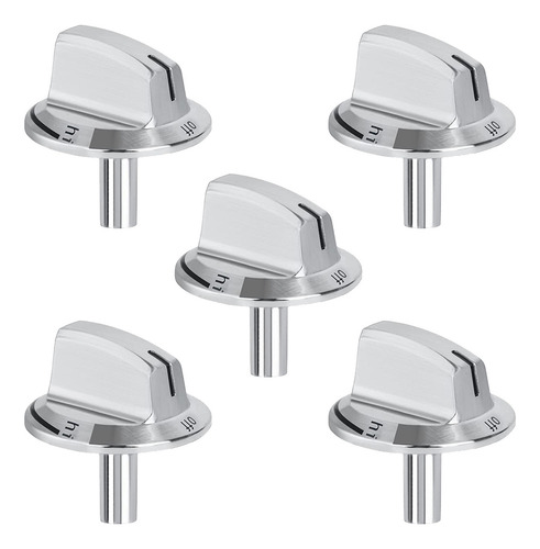 Paquete De 5 Pomos De Estufa De Vástago Largo Upgrade 530452