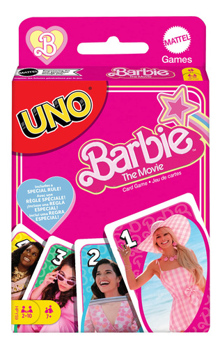 Mattel Games Uno Barbie Juego De Cartas