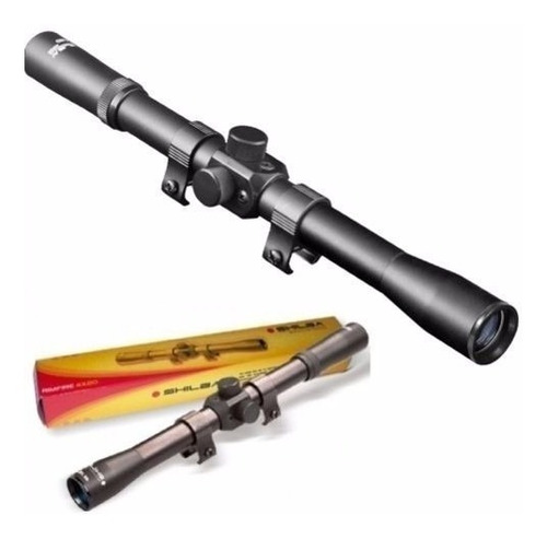 Mira Telescopica Shilba Rimfire  4x20 Con Las Anillas