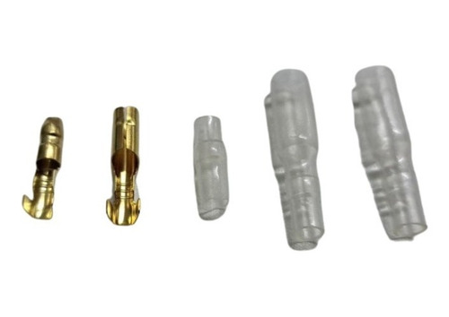Terminales Macho Y Hembra Con Protector Para Cables 120 Pcs