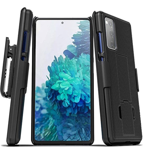 Funda De Clip De Cinturón Samsung S20 Fe Con Carcasa (duracl