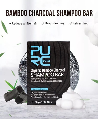 Kit Pure Hair Para 100 Dias Shampoo Escurece Cabelo Grisalho