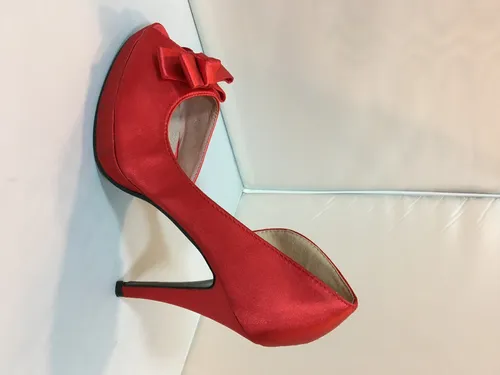 Zapatos rojos plataforma sales