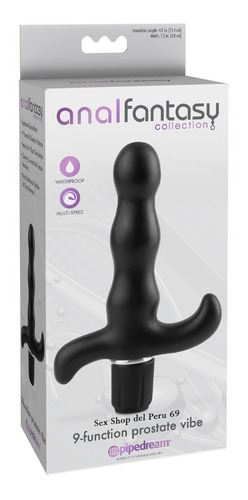 Sexshop Vibrador Anal Prostático Estimulador Consolador 