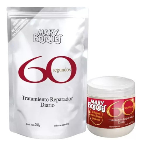 60 Segundos Reparador Diario - Doypack X250g + Pote X200g