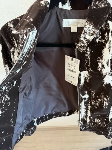 Chaqueta Cow Print Zara