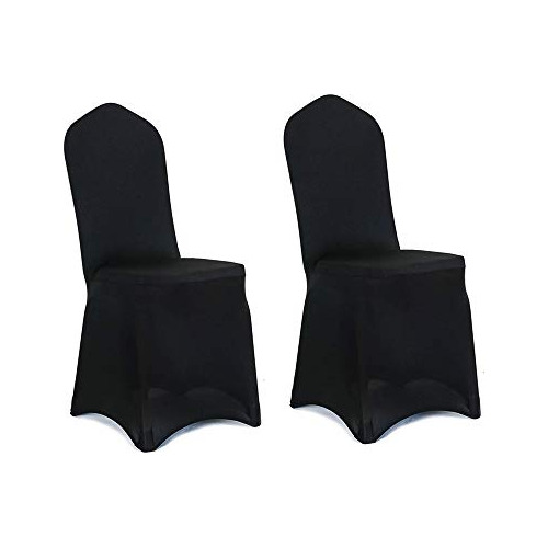 Silla Negra De Cadaome 2pcs Cubre Fundas Cubiertas De Gqqn0