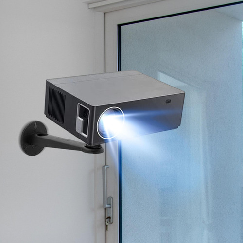 Soporte Para Proyector De Montaje En Pared, Soporte De Negro