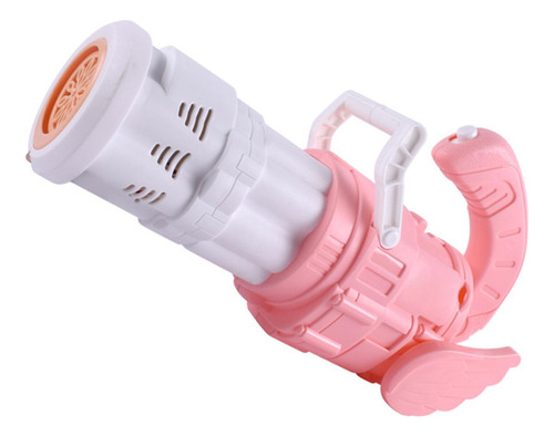 Niños Pequeños Cool Gatling Bubble Gun Maker Bubble Rosa