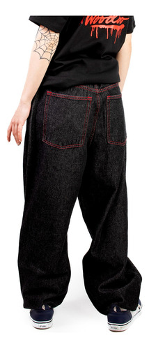 Pantalon Woodoo Hubbsi X Buenos Vampiros - Negro