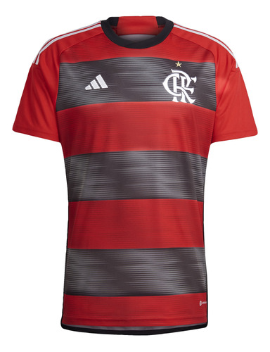 Camiseta Local Cr Flamengo 23 Hs5184 adidas