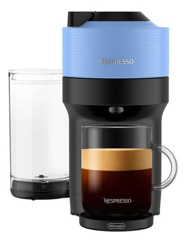 Máquina Nespresso Vertuo Pop Pacific Blue Con Bluetooth