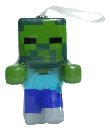 Figura Llavero Minecraft Hulk Marvel 10cm Mojang