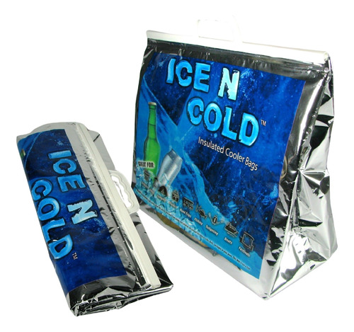 Ice N Cold Bolsas Aisladas Para Picnic/compras (paquete De U