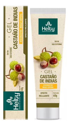 Helty Castaño De Indías Gel De 60gr