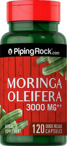 Moringa Oleifera 3000 Mg X 120 Cápsulas - Piping Rock