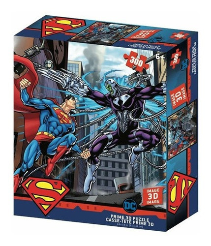 Puzzle Rompecabezas 3d X 300 Superman Vs Electro ELG 32530