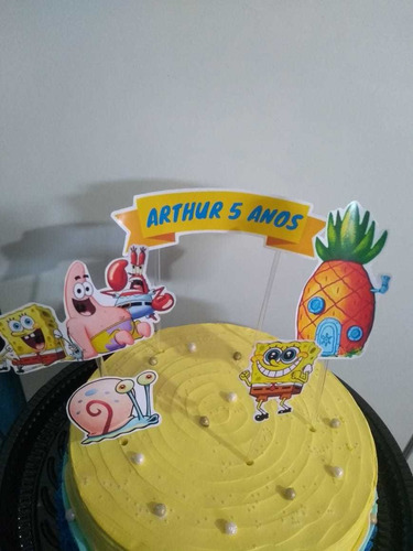 Imagem 2 de 4 de Topper De Bolo De Qualquer Tema