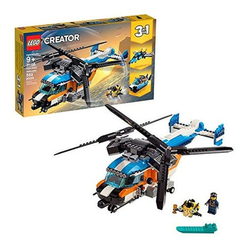 Lego Creator 3 En 1 31096 Helicóptero Doble Rotor