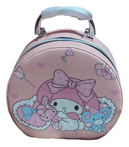 Neceser Cosmetiquera De Viaje  Hello Kitty Kuromi Melody