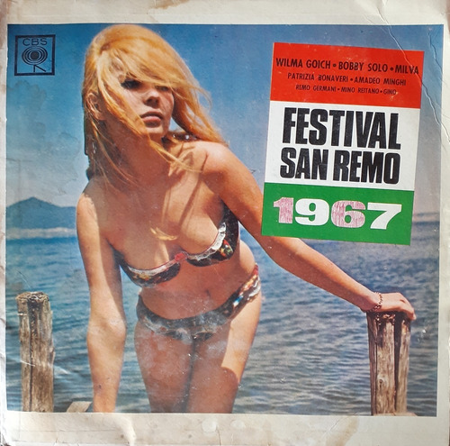 Festival San Remo 1967 Disco Lp Vinilo