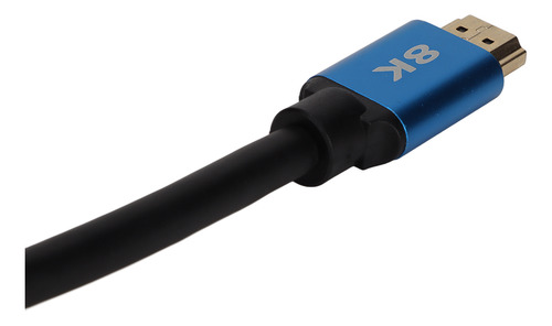 Cable De Interfaz Multimedia Hd 2.1 Chapado En Oro 4k 120hz