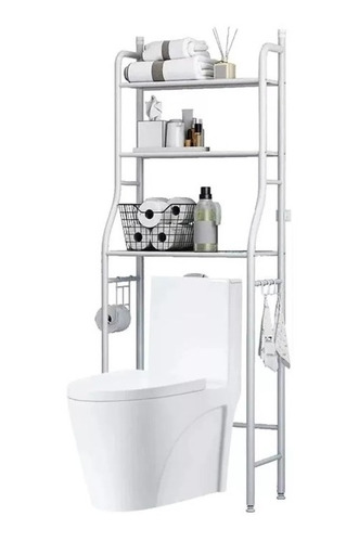 Organizador De Baño 3 Niveles Almacenamiento Mueble Hogar 