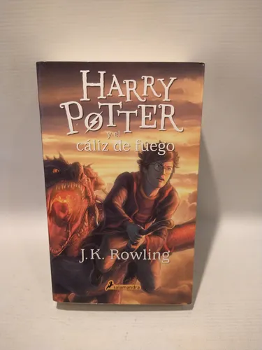 Harry Potter El Caliz De Fuego Rowling Salamandra (Usado)