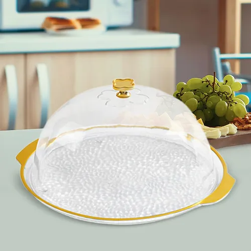 Plato Para Tartas Con Cúpula, Soporte Para Platos De L