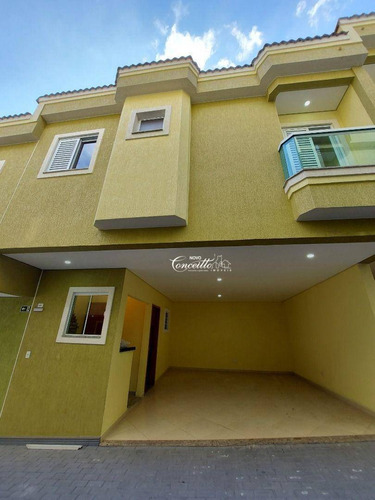 Imagem 4 de 13 de Sobrado Com 2 Dormitórios À Venda, 80 M² Por R$ 315.000,00 - Vila Príncipe De Gales - Santo André/sp - So0083