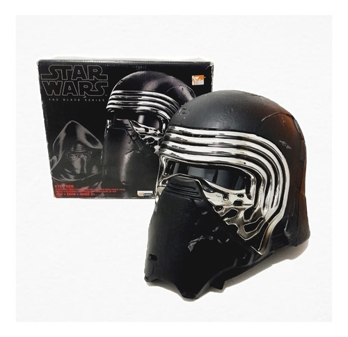 Star Wars Casco Con Caja Kylo Ren Black Series Con Modulador