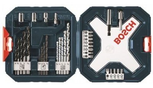 X-line 34 Pzas P/taladrar Y Atornillar Azul Bosch