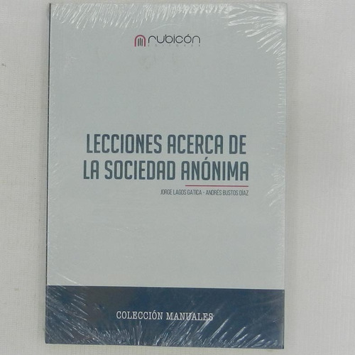 Lecciones Acerca De La Sociedad Anonima