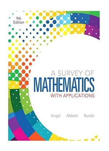 Una Encuesta De Matemáticas Con Aplicaciones (9ª Edición)