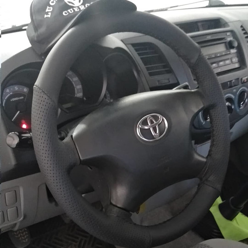 Imagen 2 de 4 de Funda Para Volante Cuero Cocido Genuino Toyota Luca Tiziano