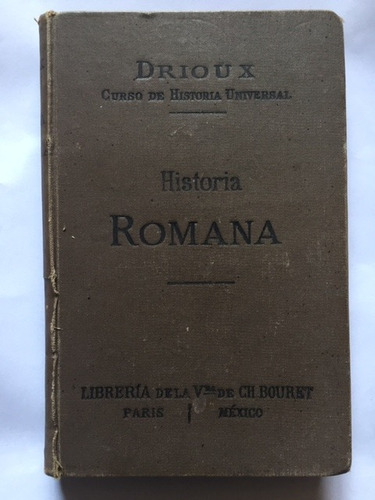 Historia Romana Drioux 1900