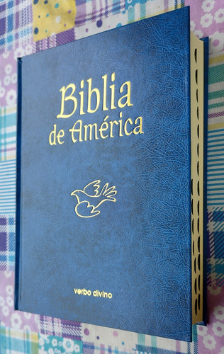 Libro Biblia De America Letra Normal Con Uñeros 