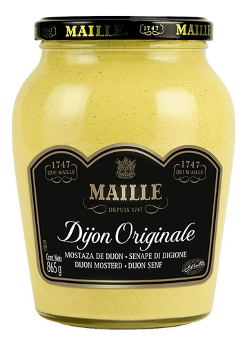 Mostarda Francesa Maille Dijon Original 865g