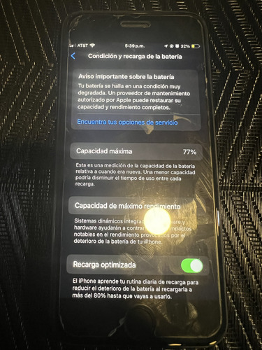 Apple iPhone SE (2da Generación) 128 Gb - Negro (Usado)
