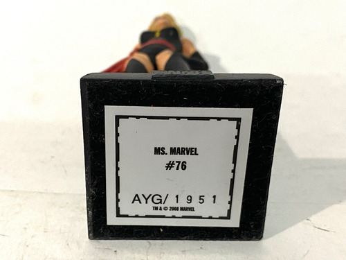 Eaglemoss Marvel Ms. Marvel #76 Plomo Importado + Revista