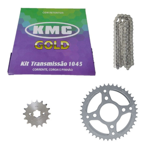 Kit Transmissão Relação Yamaha Ys 250 Fazer 250 2006 A 2017