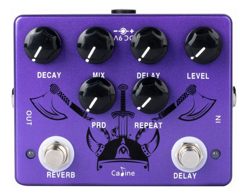 Caline Cp-80 Ragnarok Digital Reverb & Pedal De Efectos De G