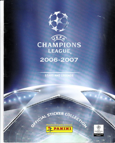  Álbum Uefa Champion League 2006/2007  Panini