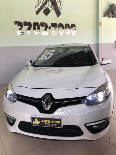 Renault Fluence 2.0 Dynamique Cvt 2015 Completo Couro