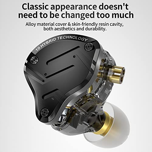 Kz Zs10 Pro X Auriculares Intrauditivos Con Monitor, Kz Zs10